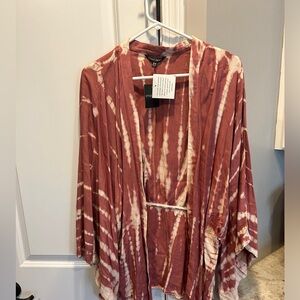 Style Envy Boho Tie Dye Kimono Cardigan size s/m